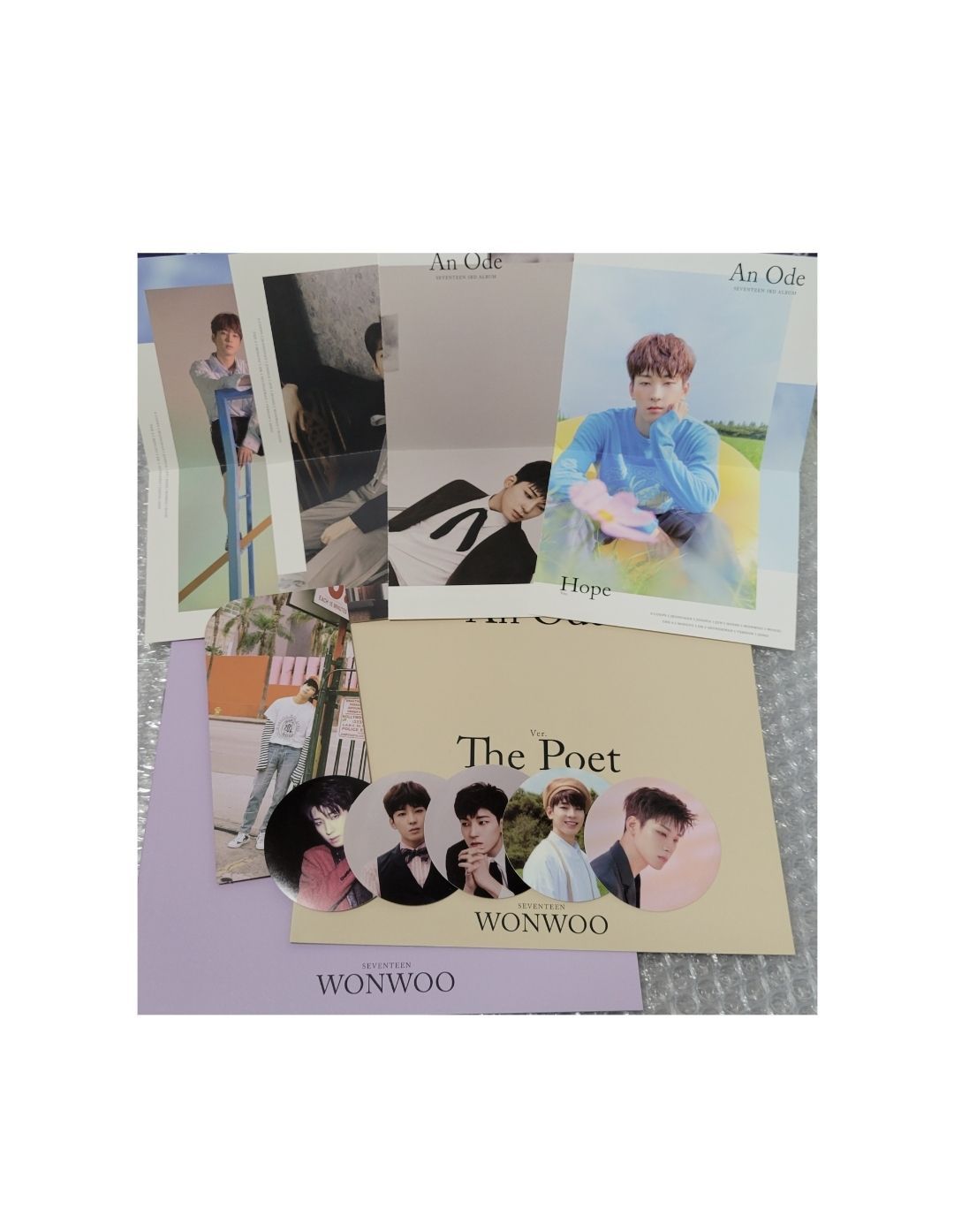 seventeen セブチ AnOde ウォヌ トレカ フォトブック セット seventeen セブチ AnOde ウォヌ トレカ フォトブック セット