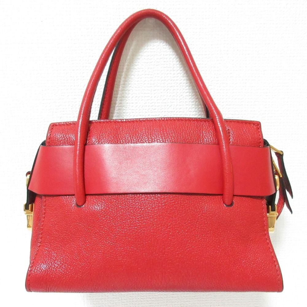 美品 miumiu ミュウミュウ マドラスフィオッコ レザー 2way