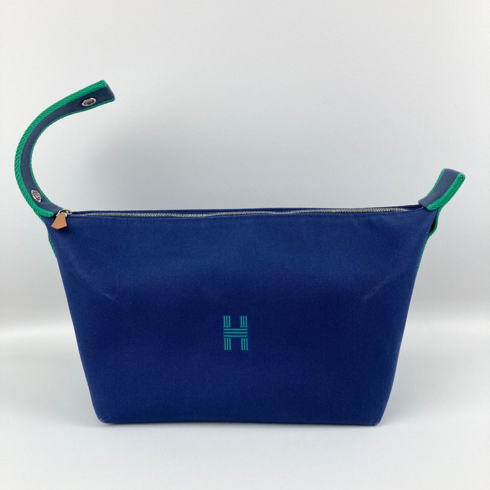 HERMES エルメス ブリッド・ア・ブラック GM マリンブルー ブリッド ア