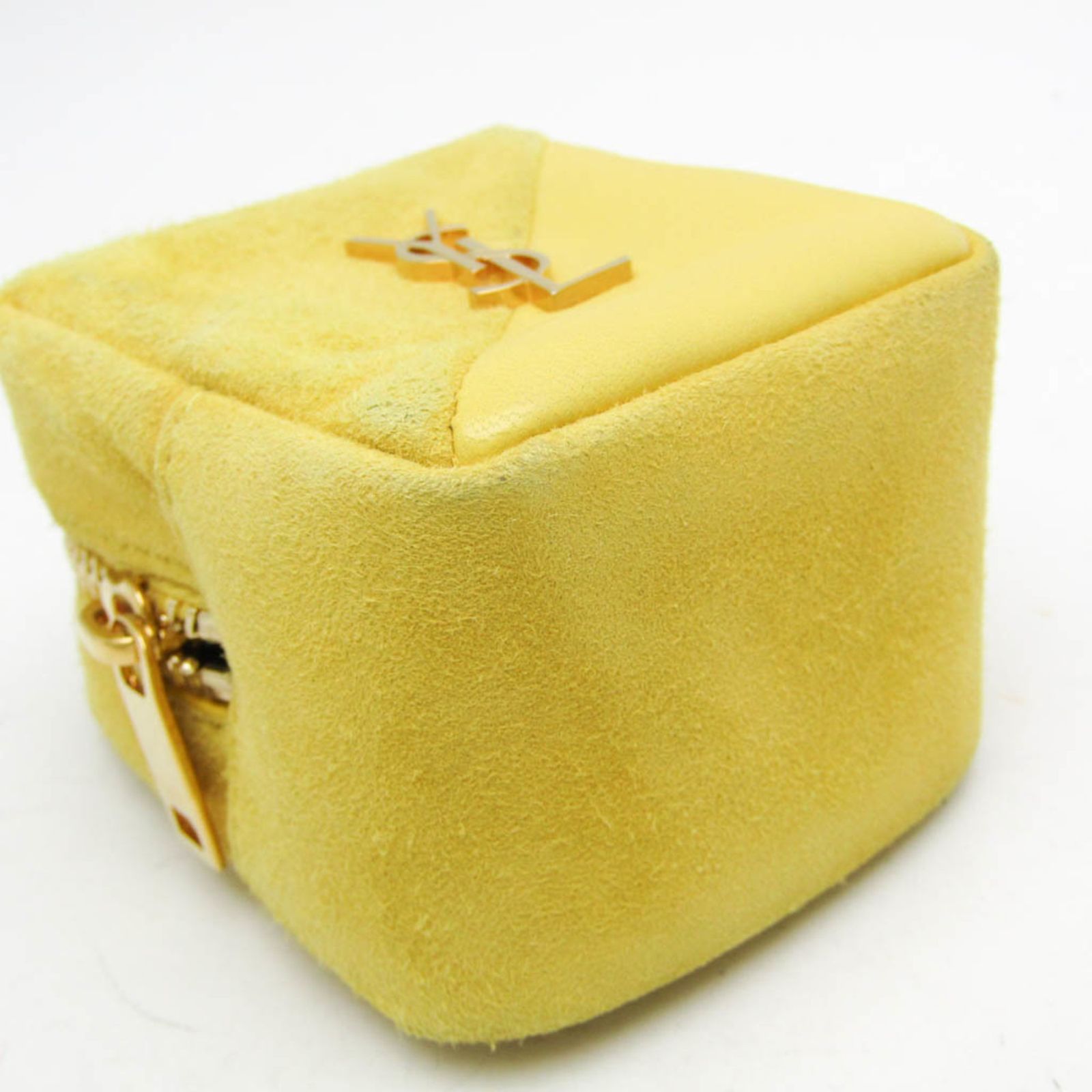 イヴ・サンローラン(Yves Saint Laurent) レザー バッグチャーム 