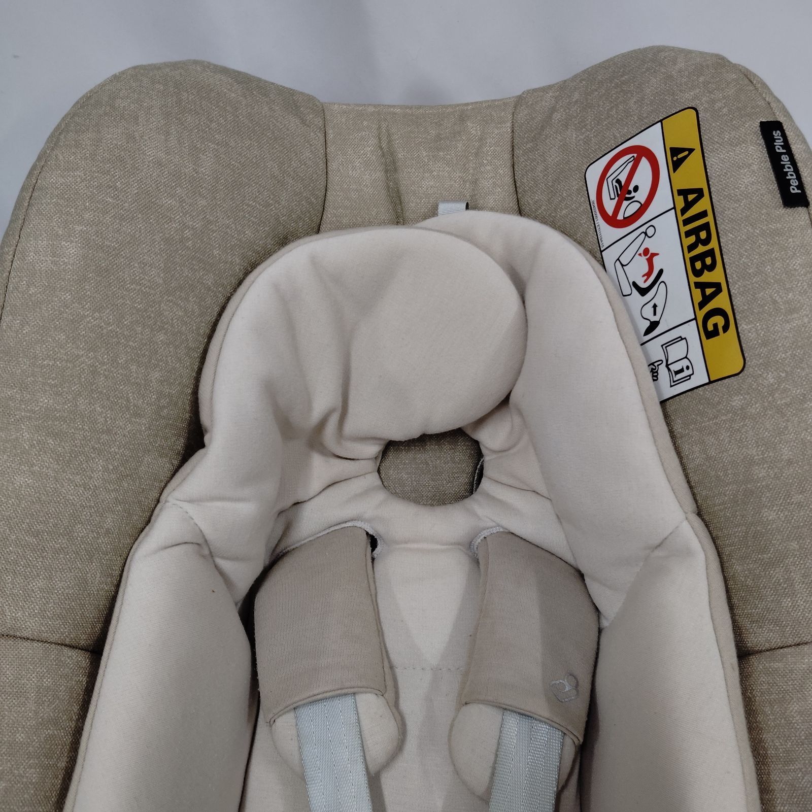 美品 マキシコシ ペブルプラス チャイルドシート ベージュ nomad