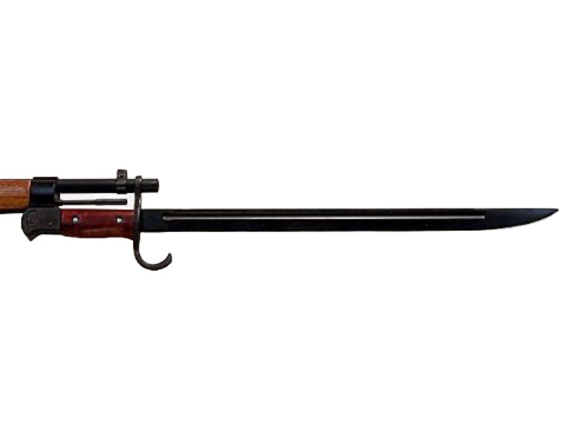 KTW 三十年式銃剣 プラスチック製 刀身 木製グリップ エアガン ガスガン 電動ガン モデルガン 着剣 4571383526877