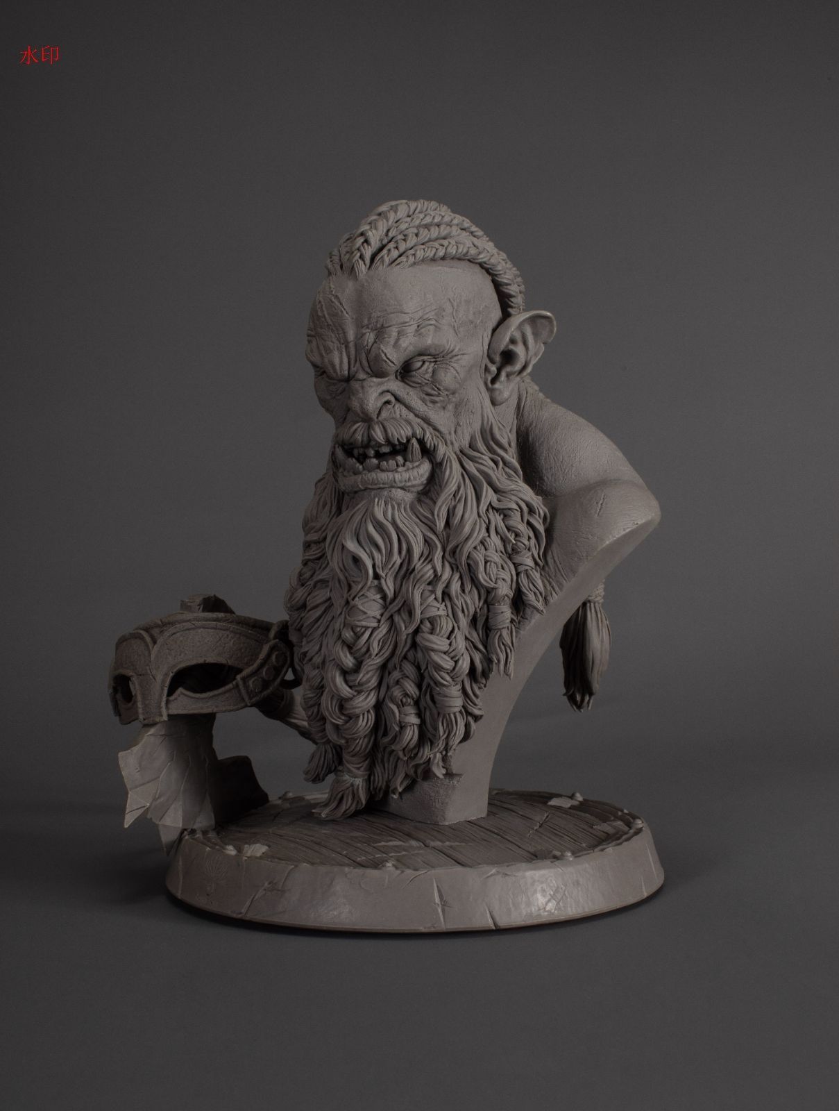 友一在銘 極上特大牛根付 トコカト 200g 東里7-0702⭐︎げ 友一在銘