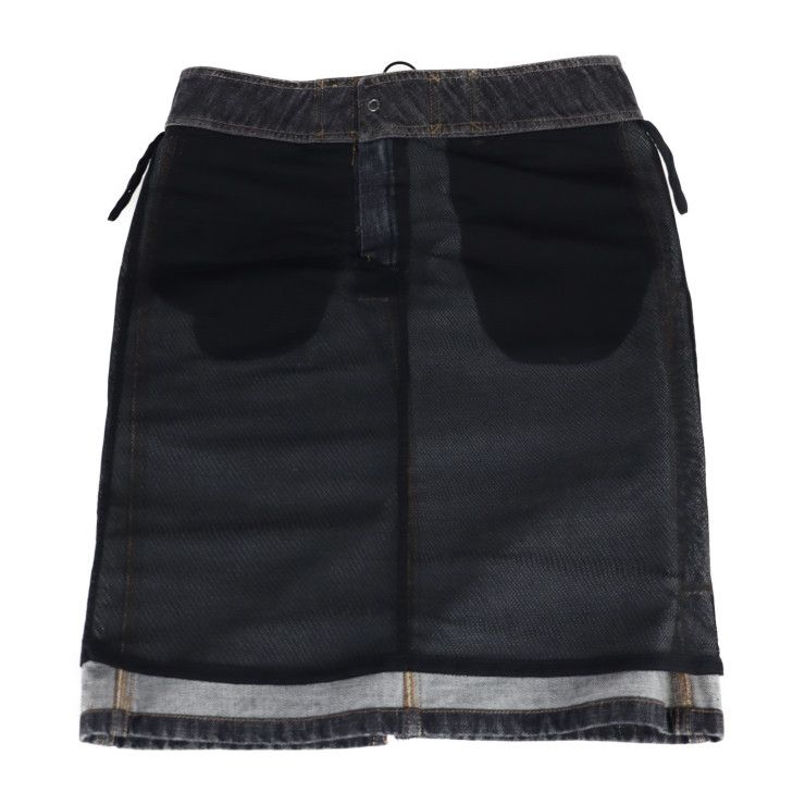 超美品 GUCCI グッチ スカート スカート 091768 ＃40 コットン