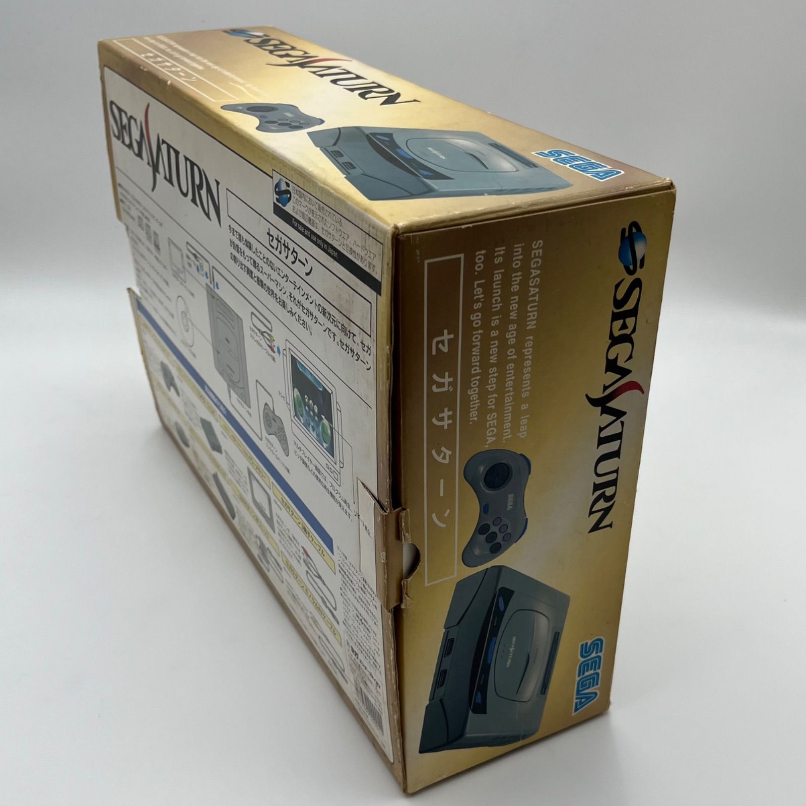 セガサターン本体 SEGA HST-0001 SEGA セガサターン 本体 HST-0001 説明書、箱付き 日本製 - メルカリ