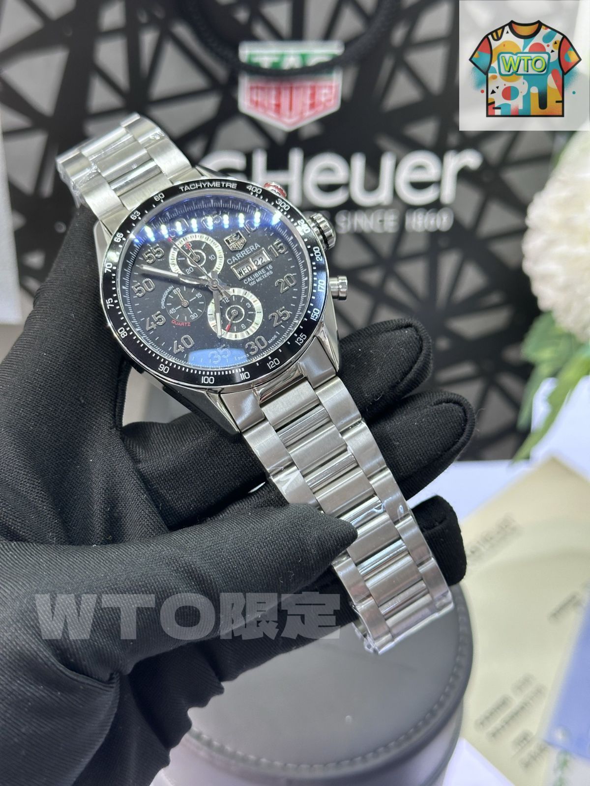 TAG HEUER タグホイヤー メンズ腕時計｜クオーツ×クロノグラフ