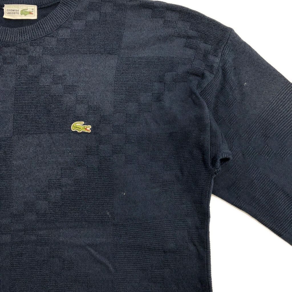 90年代 フランス製 CHEMISE LACOSTE シュミーズ ラコステ