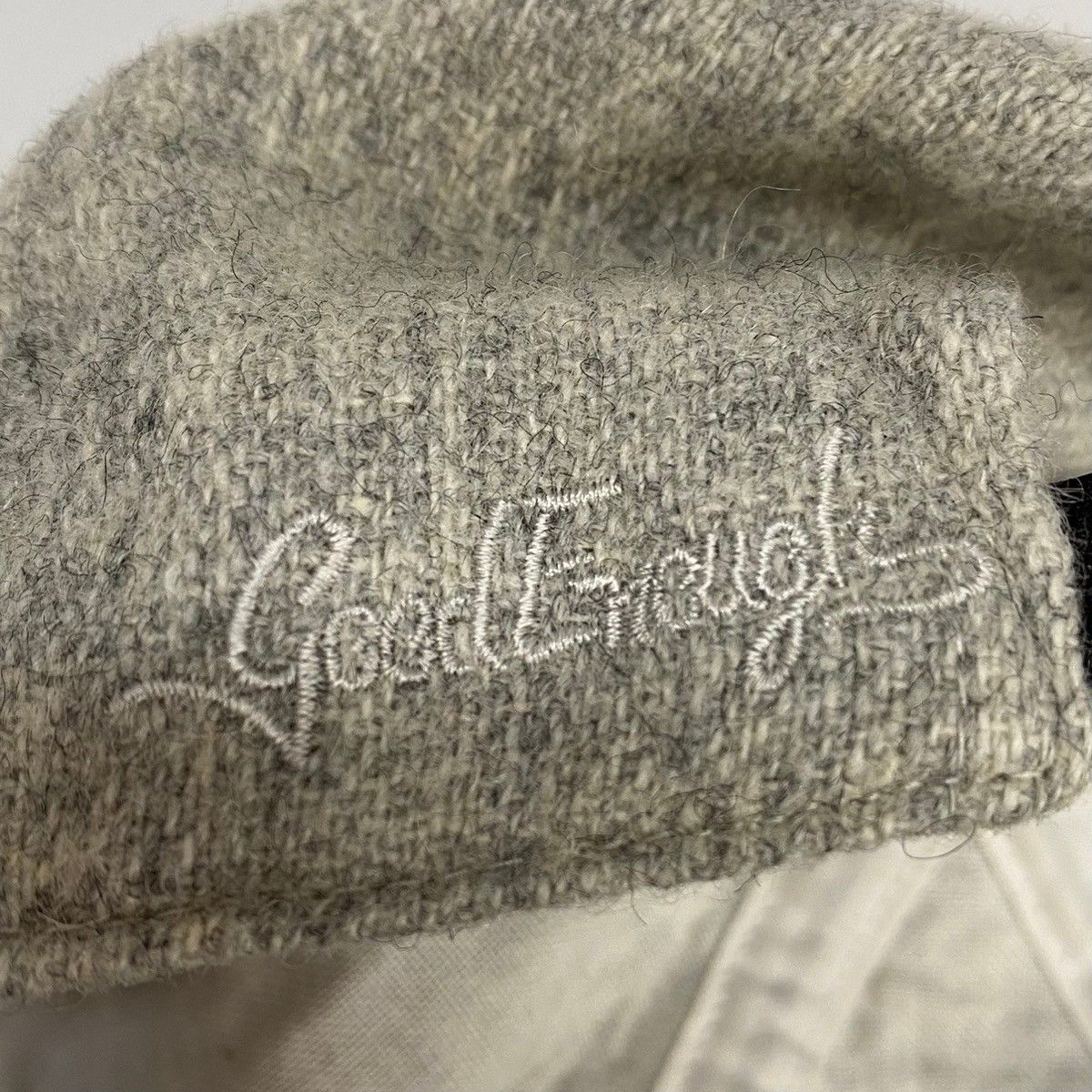 グッドイナフ Goodenough 90s GEロゴ ウール キャップ 帽子