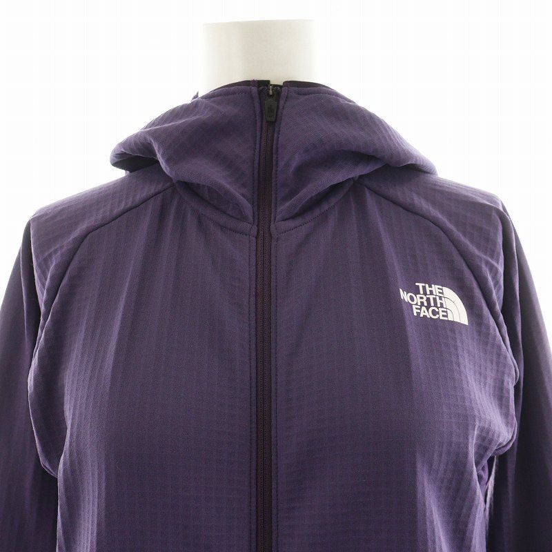 ザノースフェイス THE NORTH FACE サーマルバーサグリッドフーディ パーカー ジップアップ ロゴ S 紫 パープル NL72478 ザノースフェイス THE NORTH FACE サーマルバーサグリッド