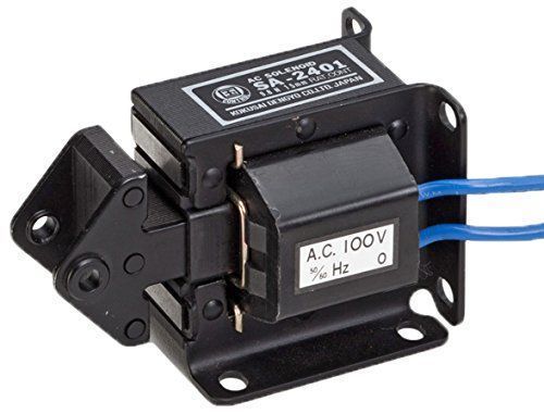 国際電業 ACソレノイド SA-2401 100V 引張形 吸引力9.8N ストローク15mm