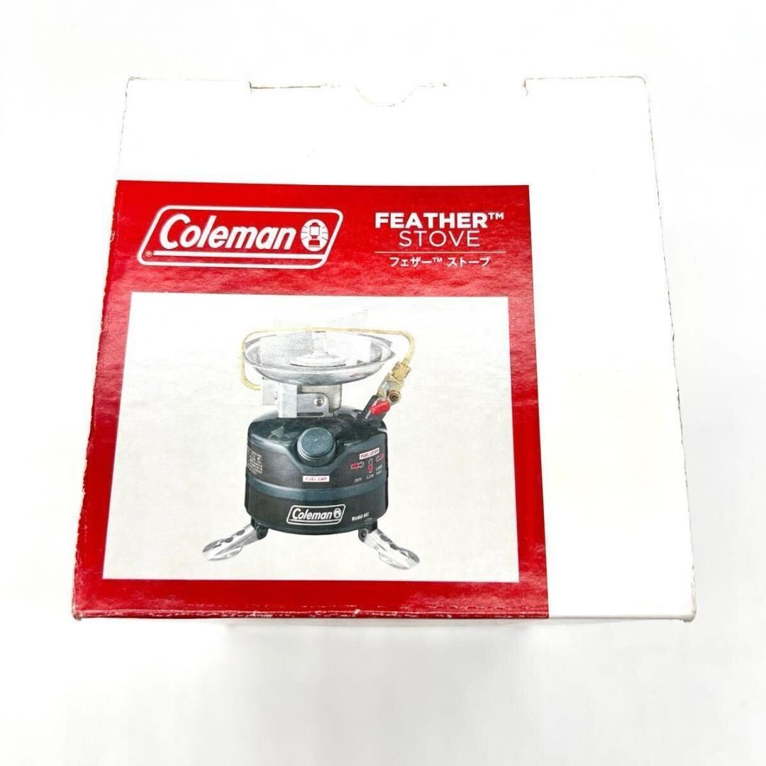 Coleman Feather Stove TM コールマン フェザー USA 442-726J アウトドア ギア ホワイトガソリン シングル バーナー キャンプ 自炊 山 登山 料理 コーヒー ストーブ