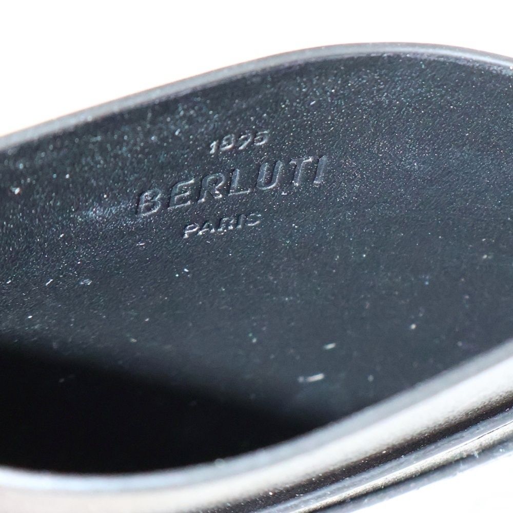 ベルルッティ　カリグラフィ　ホールマーク　名刺入れ　カードケース　レザー Berluti (ベルルッティ) カリグラフィ パスケース カードケース