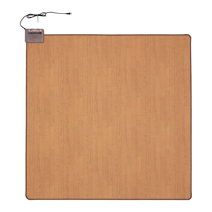 ショップ 電気ホットカーペット 木目調フローリングホットカーペット 175 cm×175 cm 2畳 フローリングタイプ フローリング調 木目柄 ホットカーペット 電気カーペット THT-2000