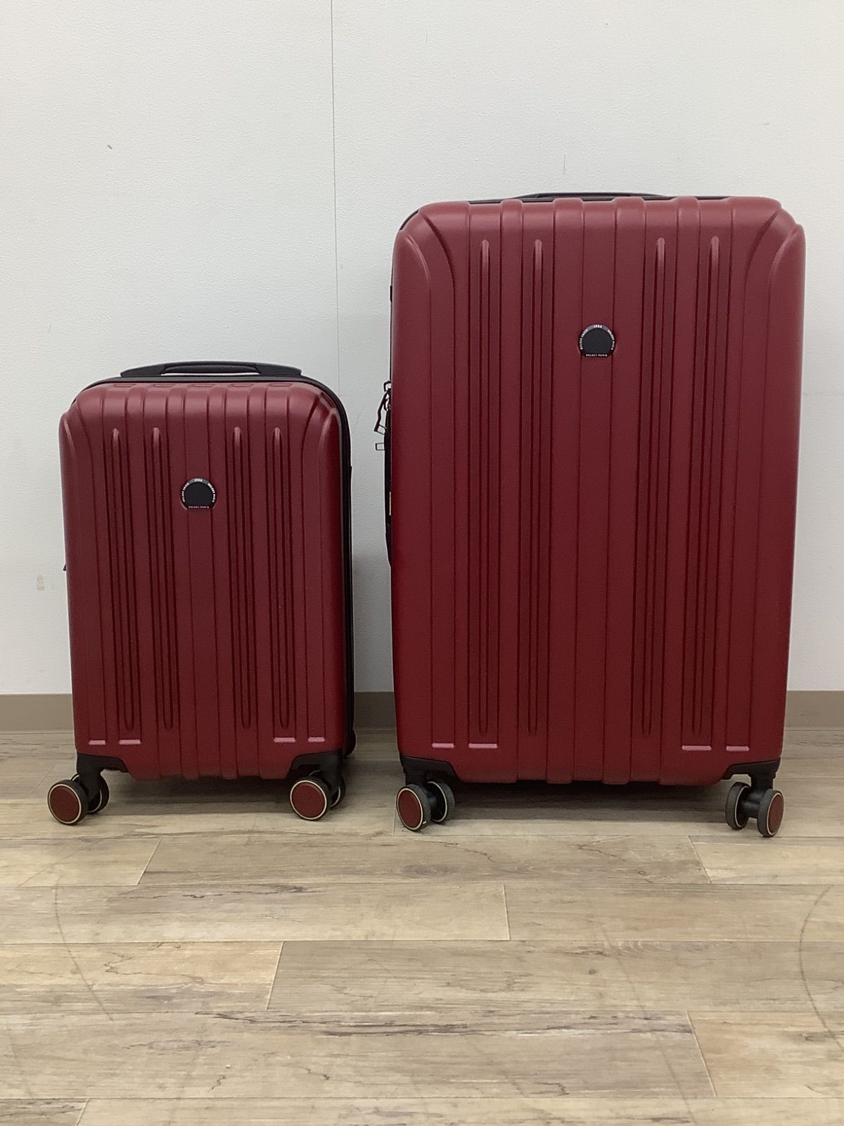 AV YG25093011 デルセー アクセレイト スーツケース S L 2個セット