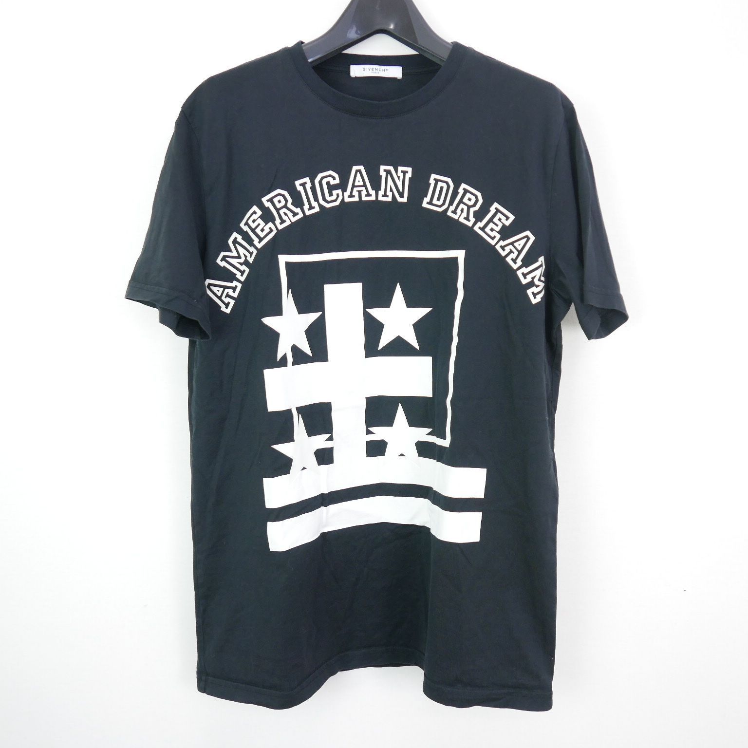 12AW GIVENCHY ジバンシィ American Dream t-shirt BLACK XS メンズ