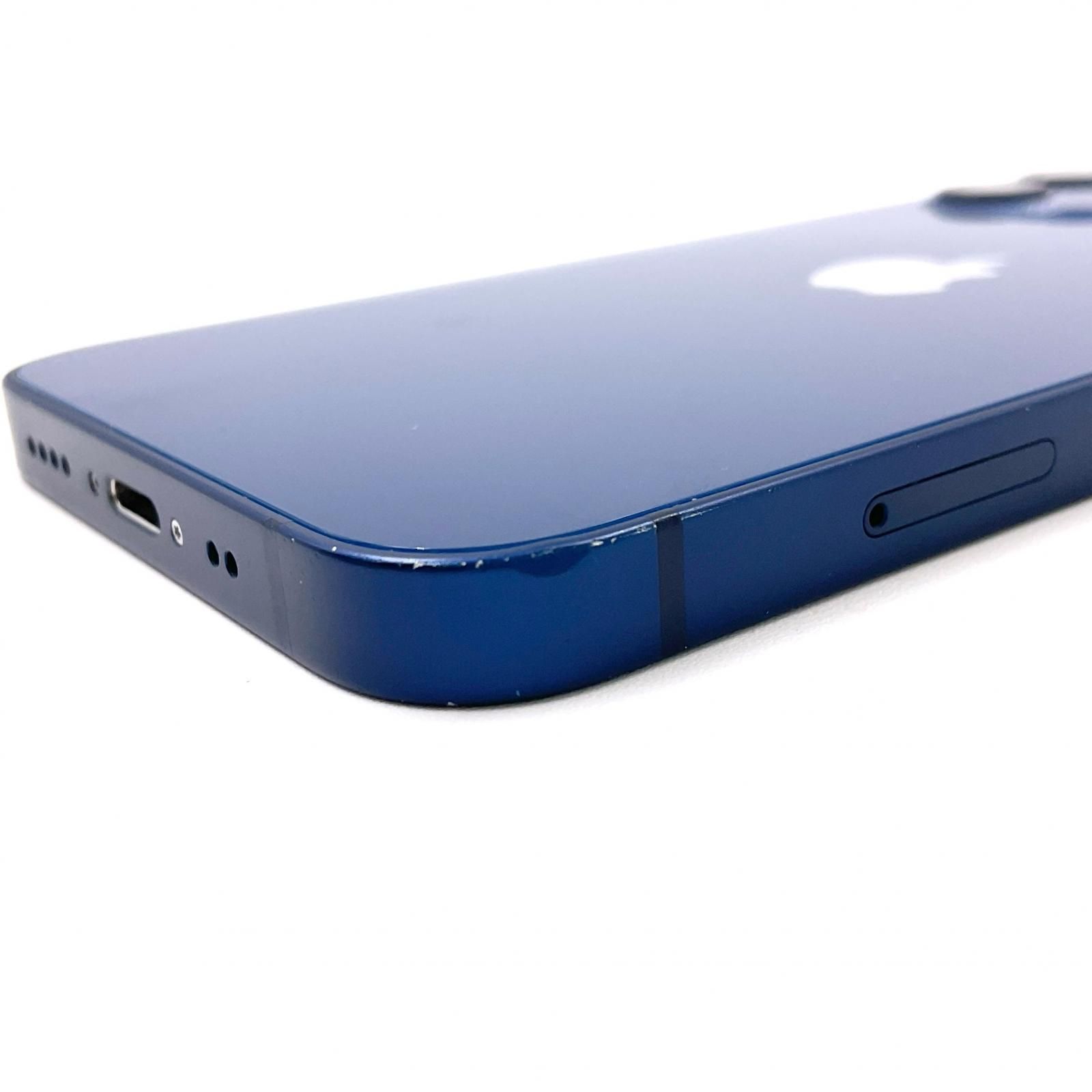 iPhone 12 mini 64GB ブルー SIMフリー 白ロム 動作確認済 98