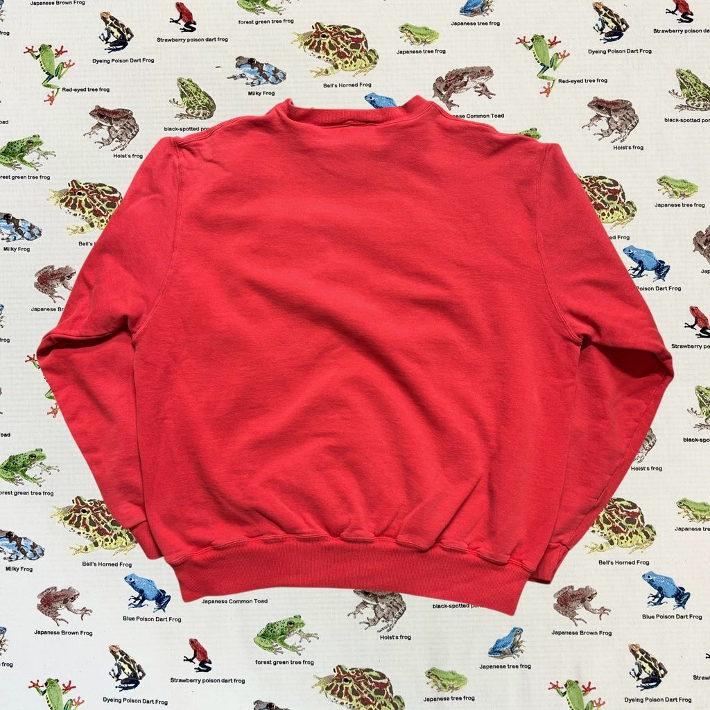 90s USA製 MLB Champion インディアンズ スウェット 古着 90's USA製 MLB INDIANS ロゴスウェット トレーナー M