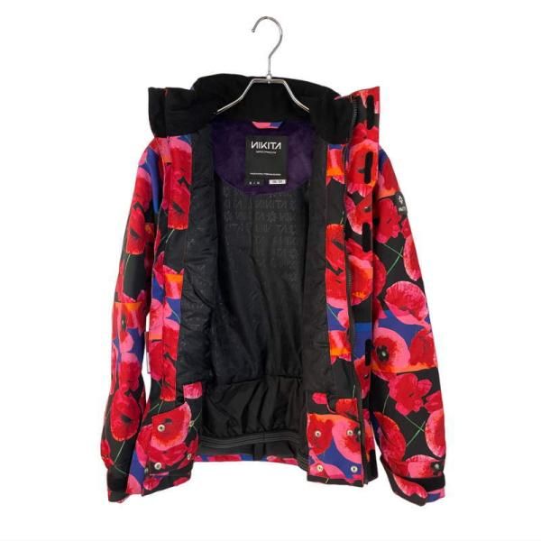 【OUTLET】 NIKITA GIRLS HAWTHORNE JACKET PRINT PANSY Mサイズ キッズ スノーボード スキー ウェア アウトレット OUTLET】 NIKITA GIRLS HAWTHORNE JACKET PRINT PANSY Mサイズ