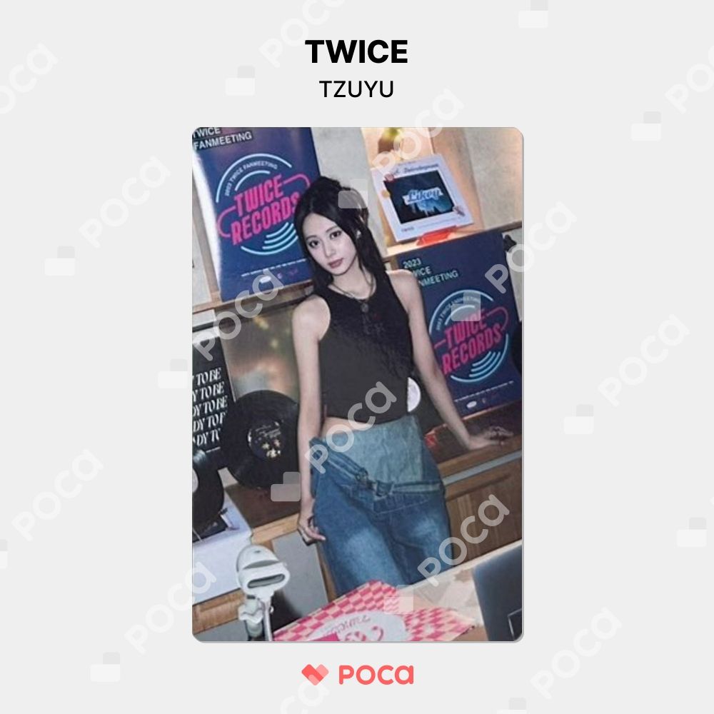 TWICE ファンミーティング トレカ TWICE ツウィ トレカ 2023 TWICE FANMEETING ONCE AGAIN TRADING