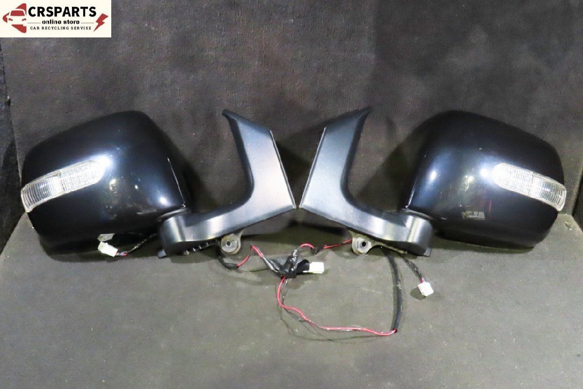 中古】ワゴンR MH21S ターンランプカバー付き ドアミラー、左右セット 