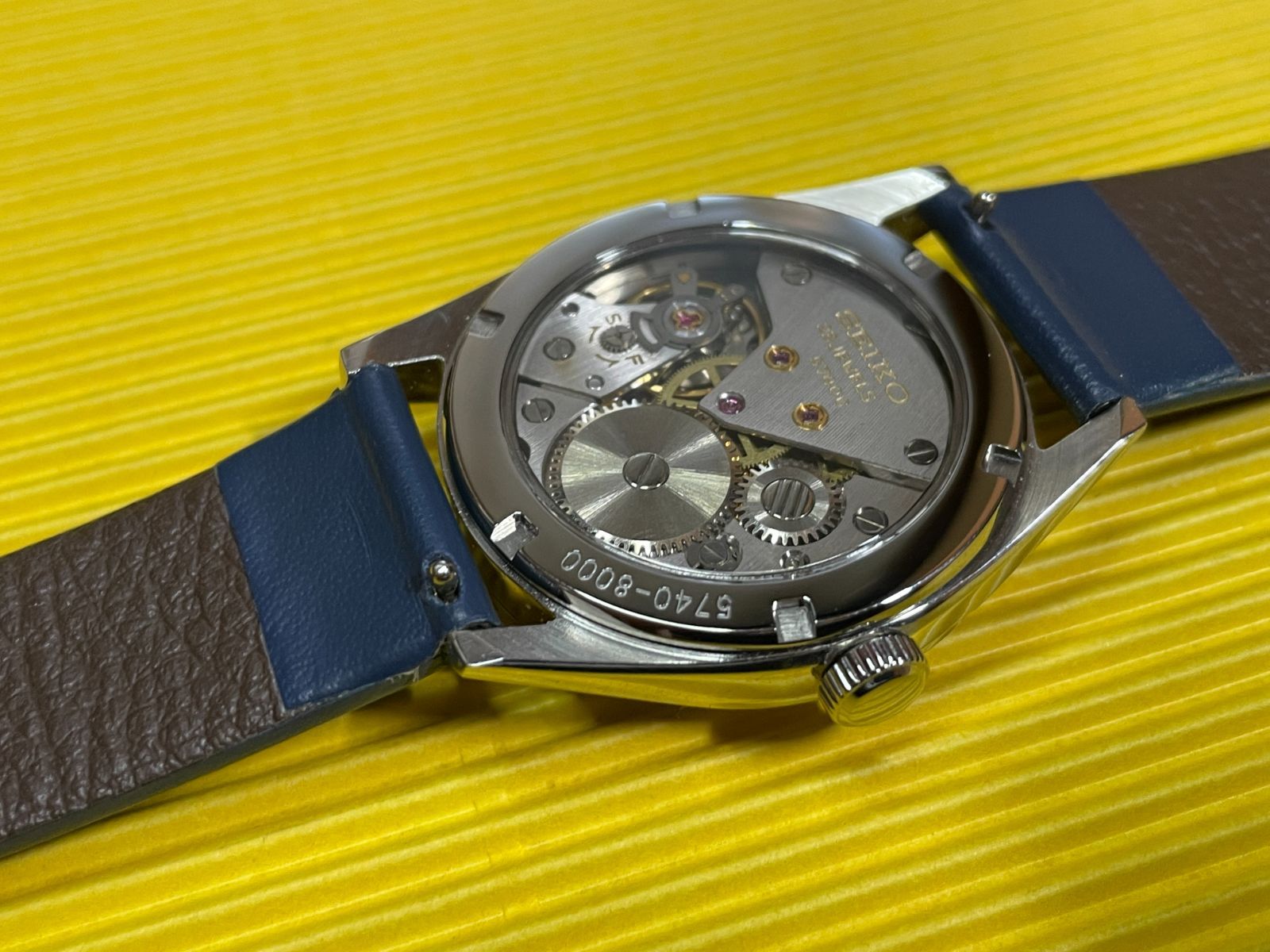 セイコー ロードマーベル 36000 シースルーバック 裏蓋スケSEIKO