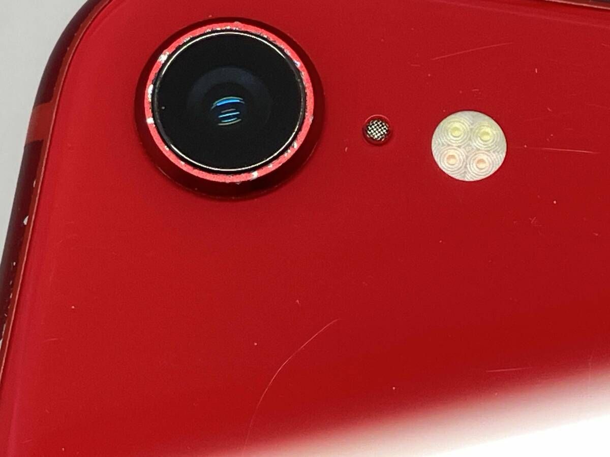 SIMロック解除済】iPhoneSE 第2世代 au 64GB レッド SIMロック解除済