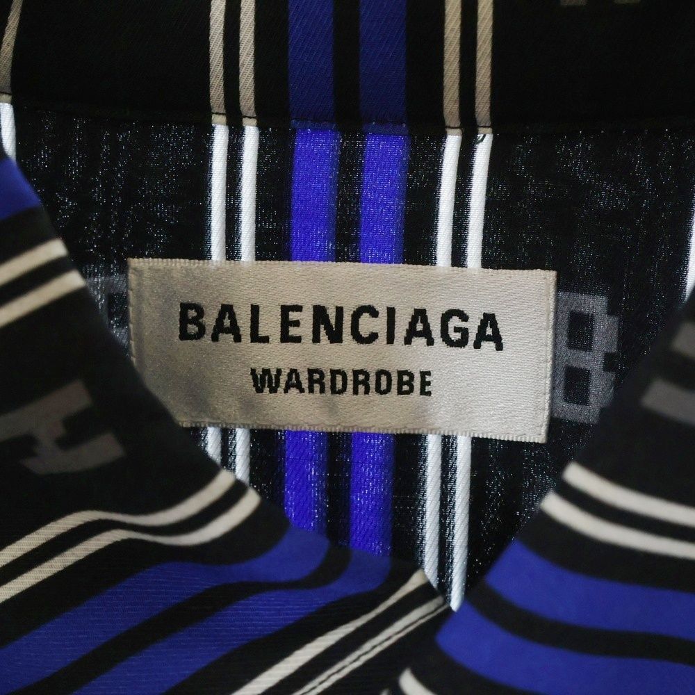 バレンシアガ　ボタンシャツ　長袖　シャツ 激安新作】 BALENCIAGAバレンシアガ長袖シャツスーパーコピー