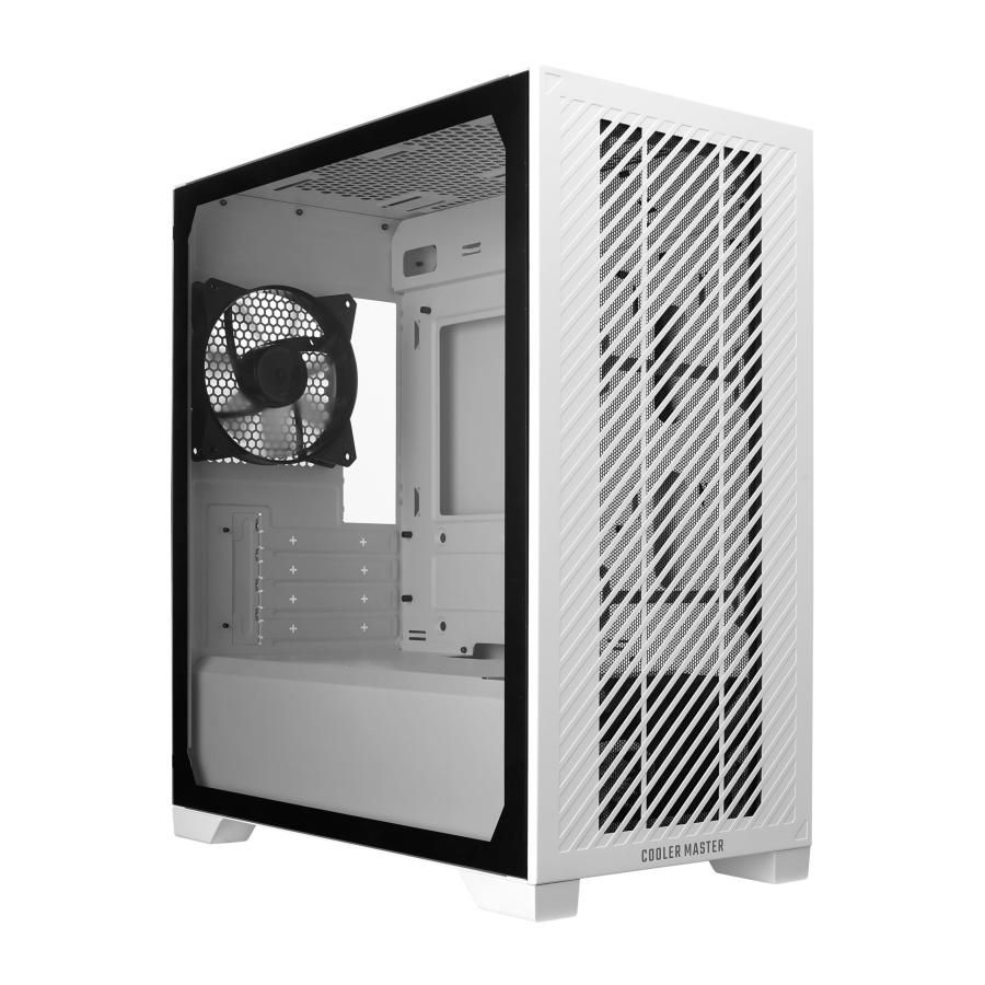 Cooler Master Elite 301 White Lite 120|140mm ケースファン ラジエーター対応 フロントファンレスモデル