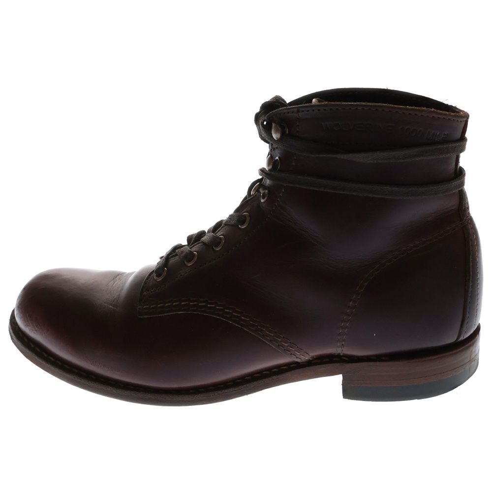 WOLVERINE ウルヴァリン 1000MILE BOOTS ビブラムソール 1000マイル ブーツ レッド D401002 26.5cm