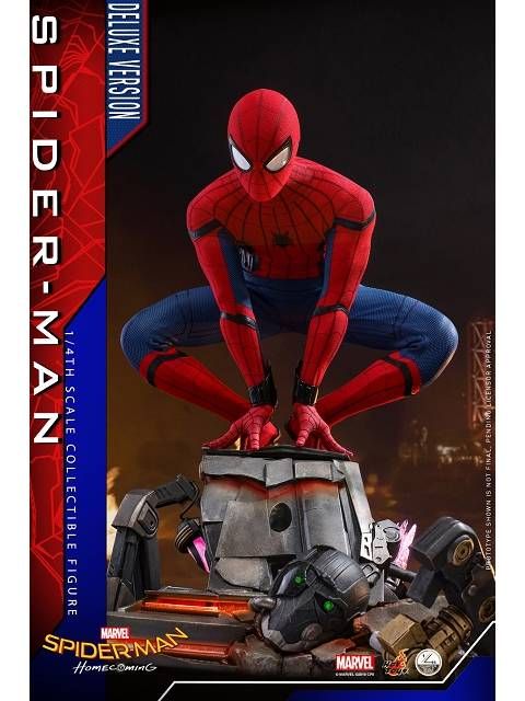HOTTOYS クオータースケール スパイダーマン DX版