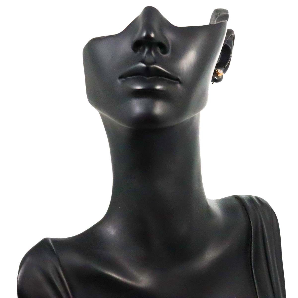 カルティエ Cartier ダムール ピアス ダイヤ ミディアム MM K18 PG 750