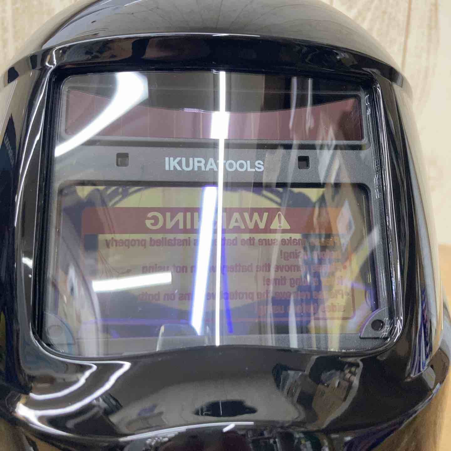 未使用品】育良精機/IKURATOOLS 自動遮光溶接面 ラピッドグラス ISK