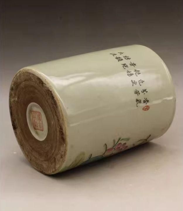 パステル花鳥筆箱 景徳鎮 陶磁器 装飾品 現代工芸品 美術品 置物 パステル花鳥筆箱 景徳鎮 陶磁器 装飾品 現代工芸品 美術品 置物