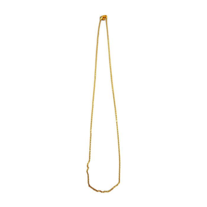 CAREERING AZUKI ゴールド チェーンネックレス 70cm CAREERING キャリアリング 国内正規 AZUKI XS 70 アズキ チェーン