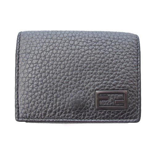 フェンディ FENDI 三つ折り財布 FFバゲット メンズ コンパクトウォレット 7M0280 AG0L