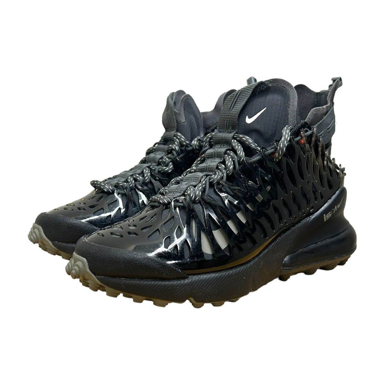 NIKE (ナイキ) AIR MAX 270 ISPA BLACK ANTHRACITE エアーマックス ハイカット スニーカー BQ1918-002  23cm US4 ブラック メンズ/006 - メルカリ