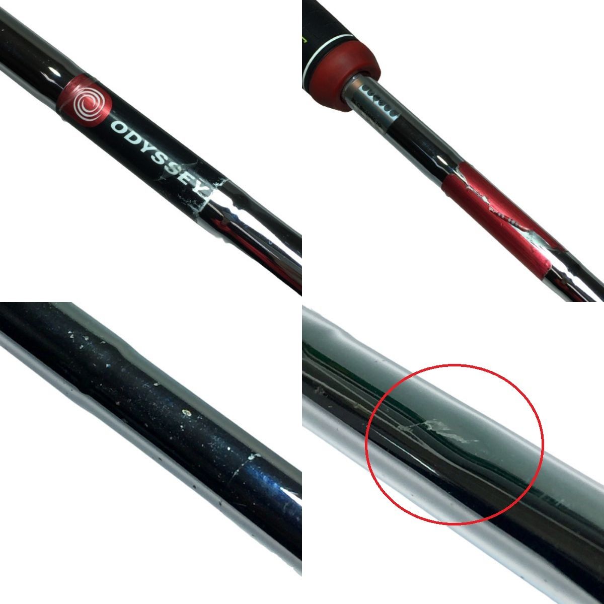 ◎◎ODYSSEY オデッセイ O-WORKS RED 2-BALL パター 32インチ シャフト凹み傷有 ODYSSEY オデッセイ O-WORKS RED 2-BALL パター 32インチ
