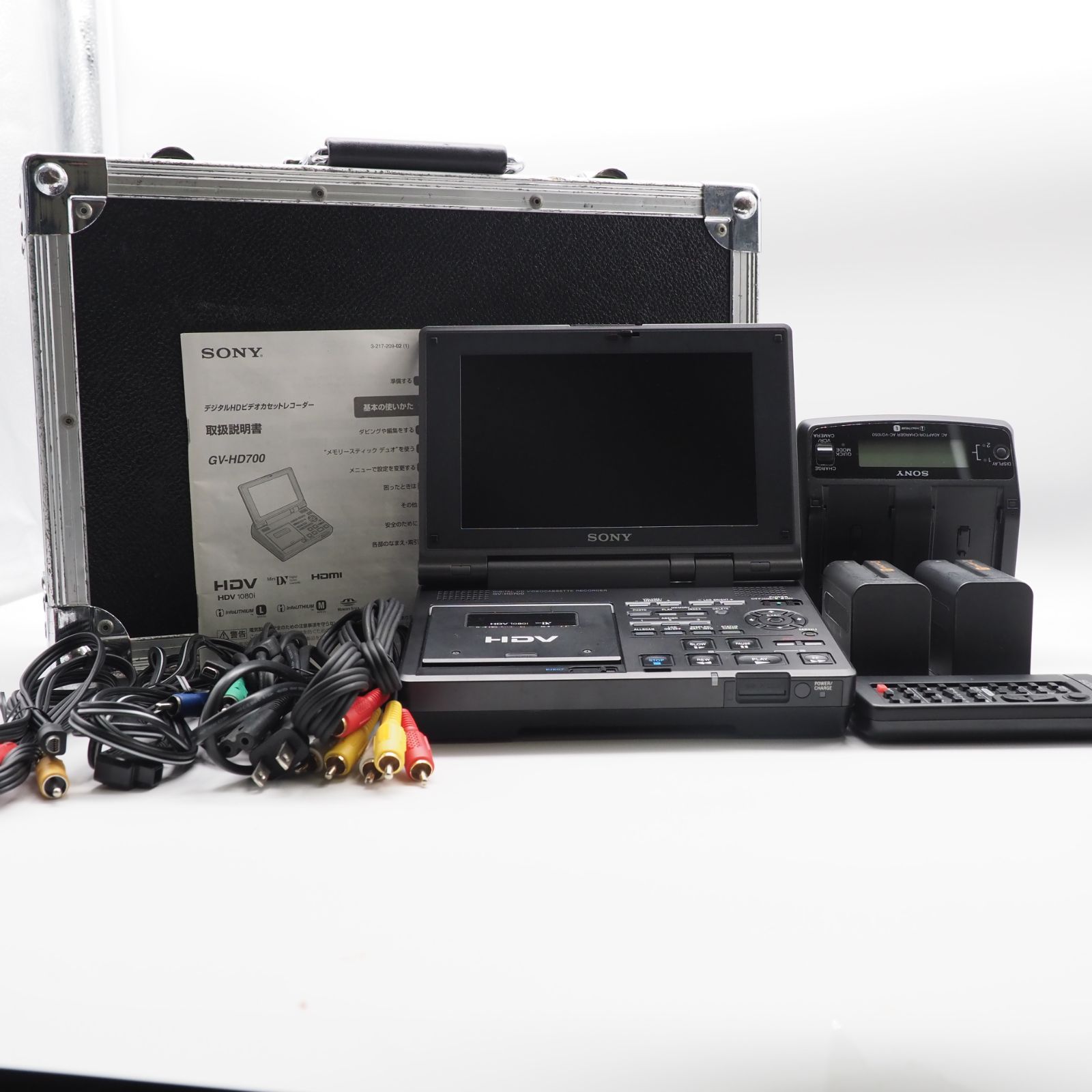 ジャンク】SONY GV-HD700/1 07製 SONY GV-HD700/1 デジタルHDビデオ