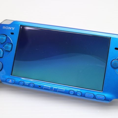 良品中古 PSP-3000 バイブラント・ブルー 即日発送 game SONY PlayStation Portable 本体 あすつく 土日祝発送OK ☆良品☆ PSP-3000 バイブラントブルー