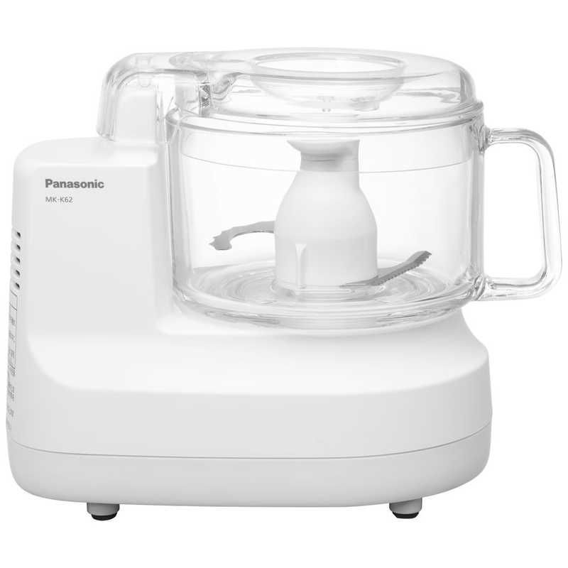 送料無料 ♥ 未開梱 パナソニック Panasonic フードプロセッサー ホワイト MK-K62