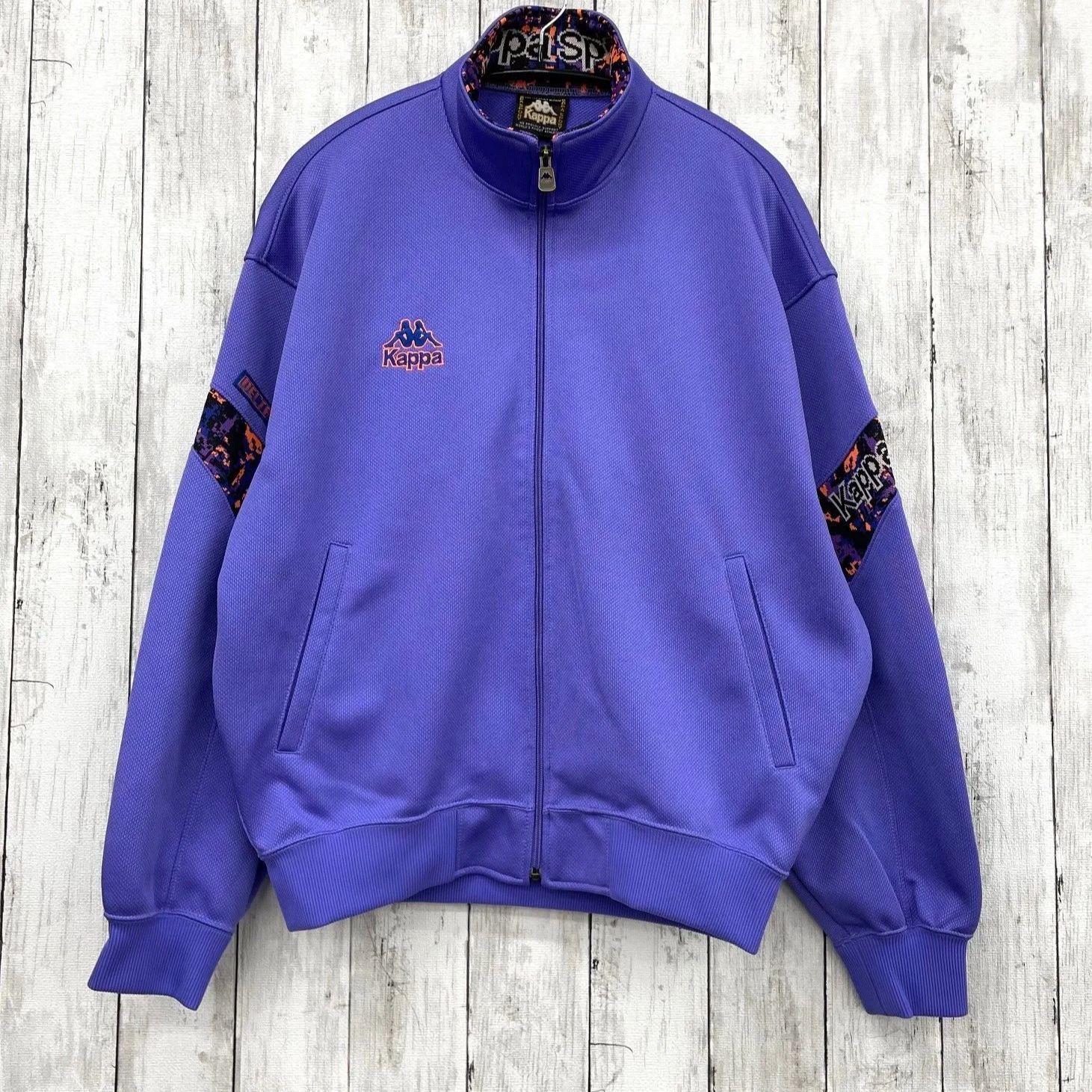 80-90s カッパ バルセロナ ビンテージトラックトップジャージ 古着 90年代 KAPPA FCBARCELONA FCバルセロナ ベロア ジャージ