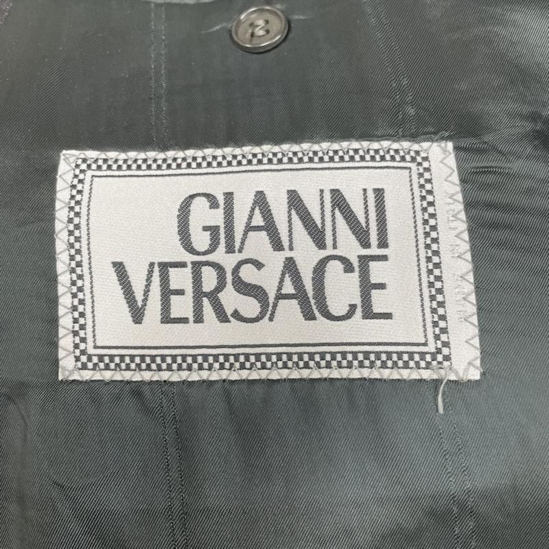 GIANNI VERSACE ジャンニヴェルサーチ スーツ ウール ダブル 2B メデューサ 金ボタン テーラード ジャケット セットアップ パンツ  スーツ - メルカリ