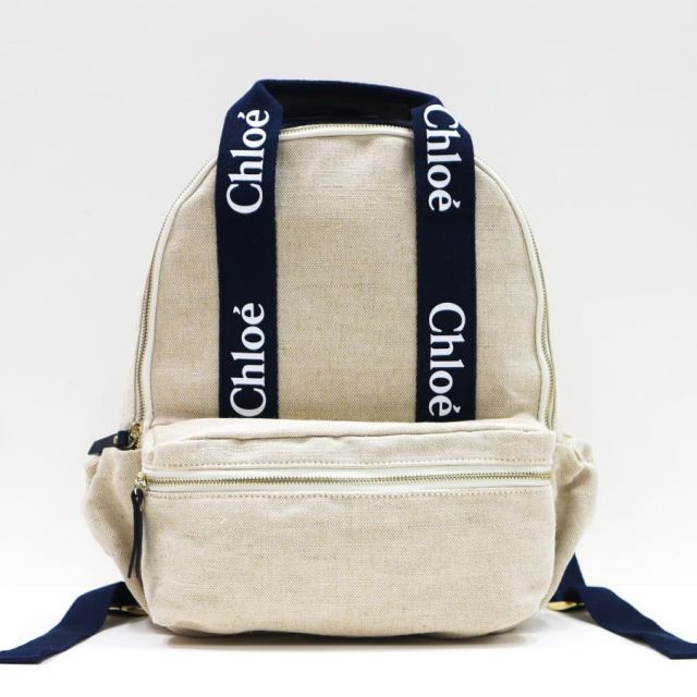 クロエ キッズ バックパック ベージュ リュック 大人もOK C20423 Z40 CHLOE