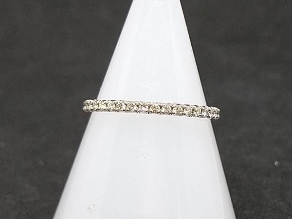 【新品】Tiffany & Co. 7号 ダイヤモンドエタニティリング TIFFANY＆Co．ティファニー K18WG フルエタニティリング ダイヤモンド