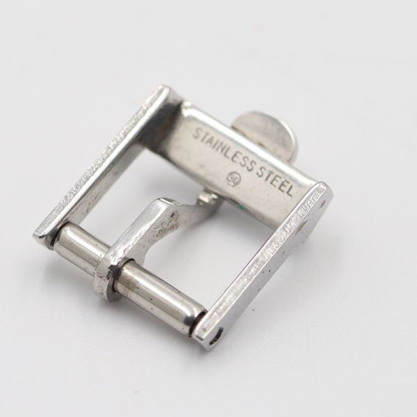 1円☆正規良品オメガ純正尾錠 16mm用 シルバーカラー 腕時計用 1円