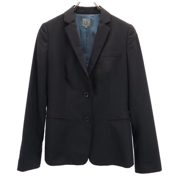 カルバンクライン 上下セットアップ ストライプ柄 スカート スーツ 上4  