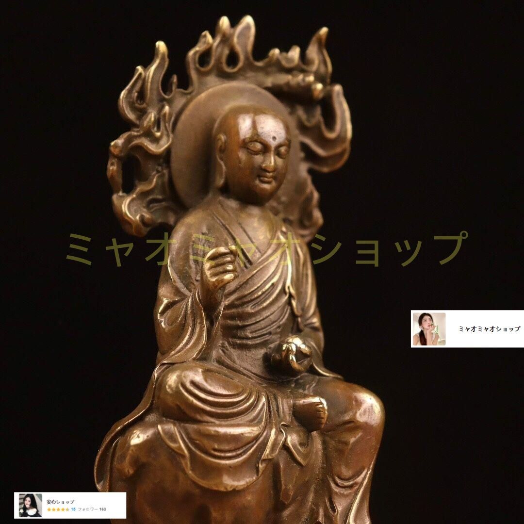 地蔵 菩薩 観音 銅製 仏像 彫刻 置物 開運 風水 - メルカリ