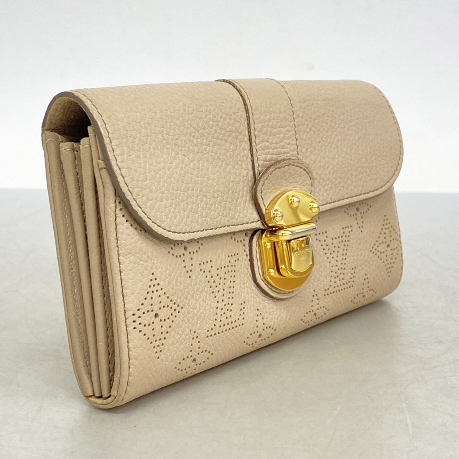 【美品】ルイヴィトン マヒナ ポルトフォイユ・イリス レディース長財布 LOUIS VUITTON ルイヴィトン 財布 長財布/ポルトフォイユ