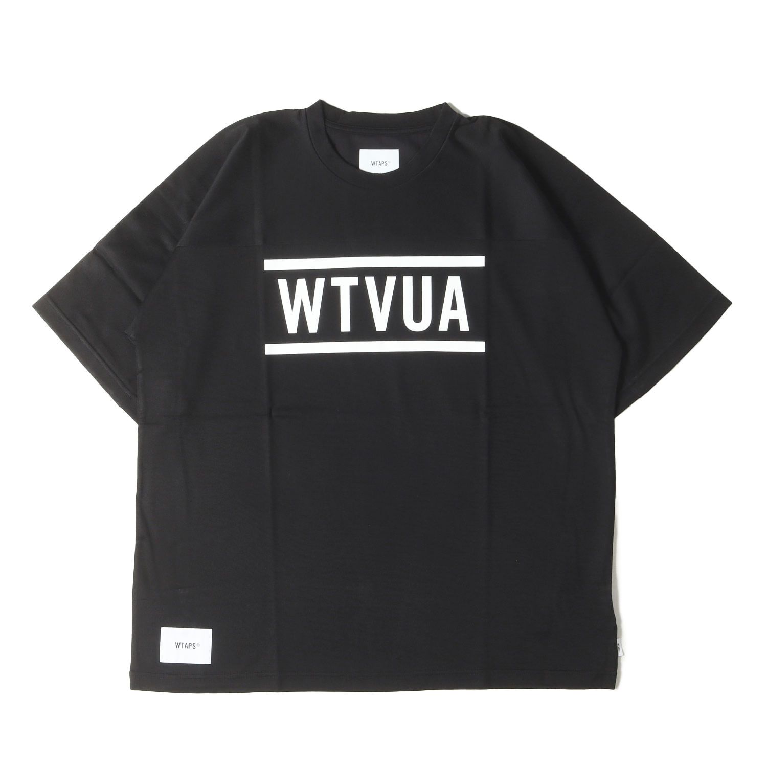 新品】WTAPS ダブルタップス Tシャツ ブラック 黒 サイズ:L