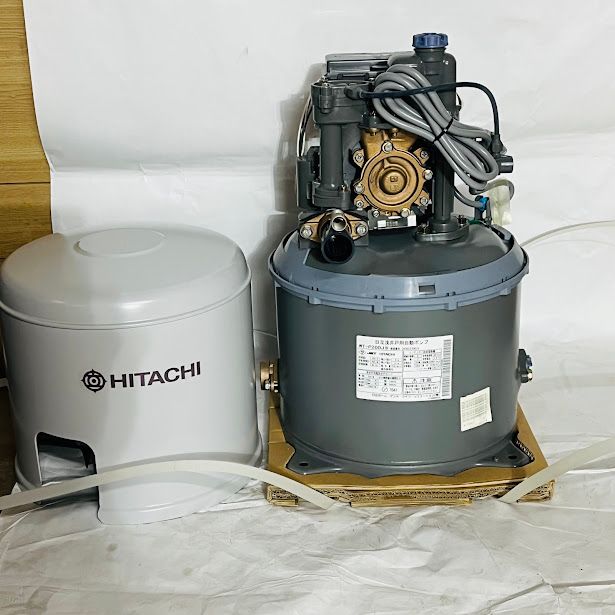未使用】日立浅井戸用ポンプWTP200J AC100V200W 吸上げ8m 60Hz